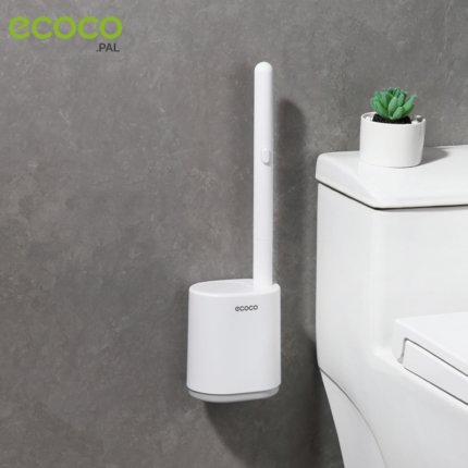 فرشاة تنظيف المرحاض الجدارية برؤوس إسفنجية